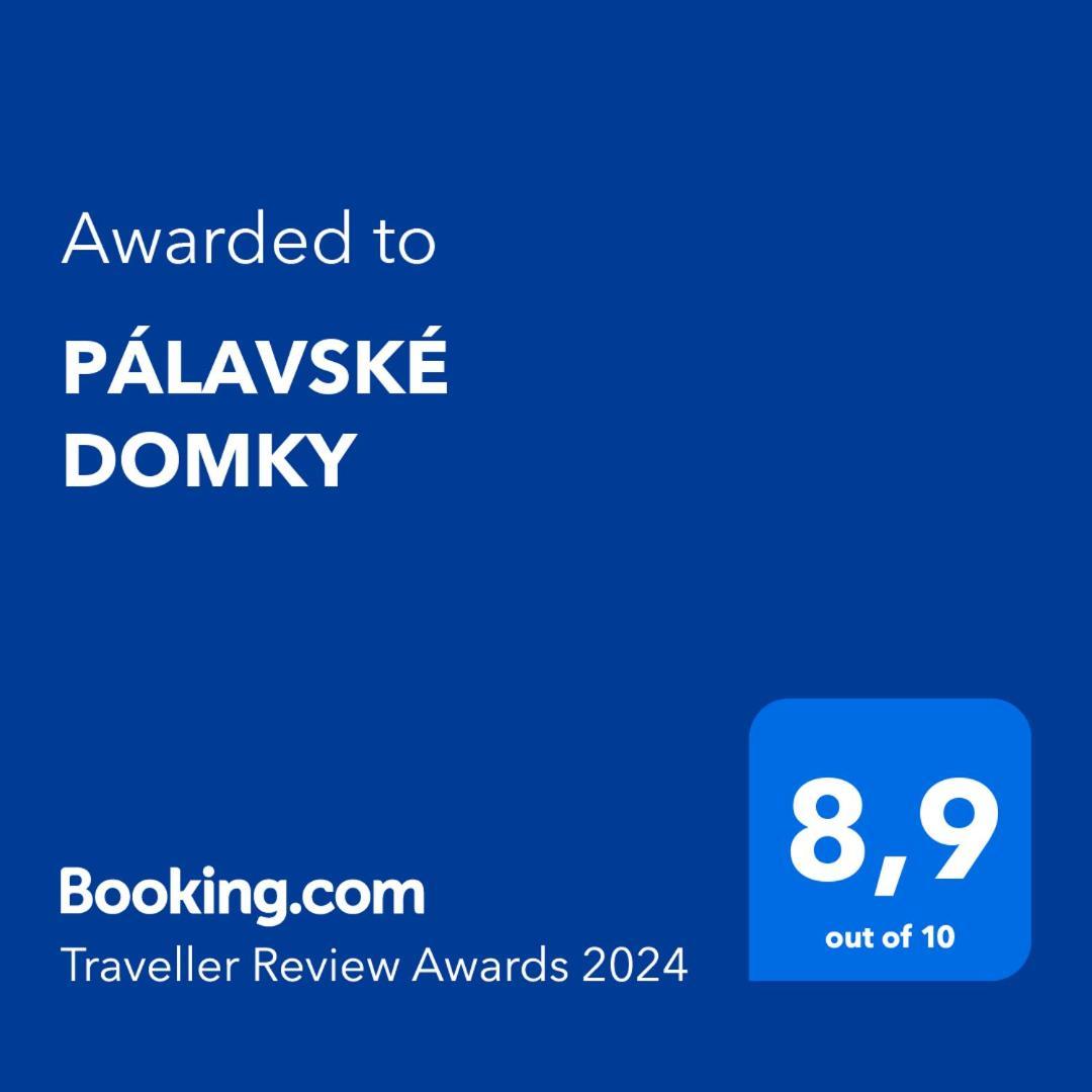 Apartament Palavske Domky Pasohlávky Zewnętrze zdjęcie